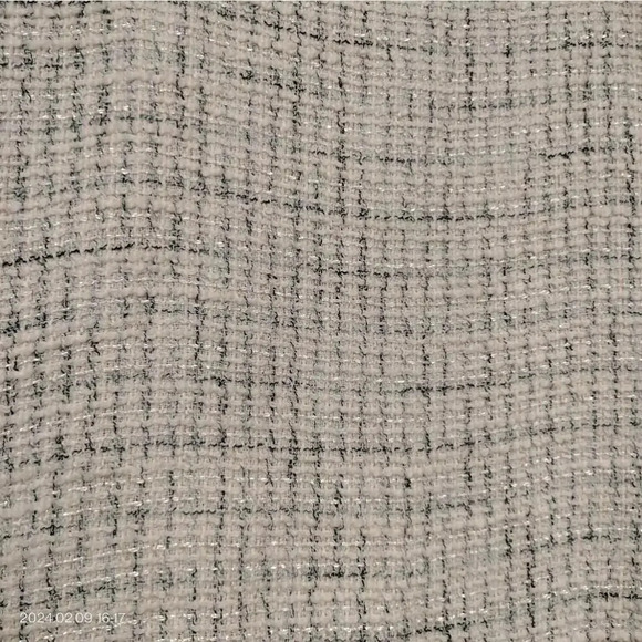 Zara Woman Size Large Blue Gray White Knit Tie Waist Multi Layer - Picture 5 of 7